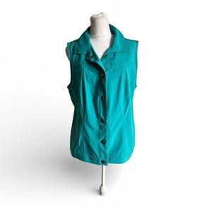 Addition by Chico’s size 1 green top